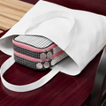 Large 3-Compartment Canvas Pencil Case | Multi-Purpose School Pouch & Makeup Organizer