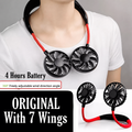 Ultimate 360° Hands-Free Neck Fan | Powerful, Quiet & Lightweight Cooling