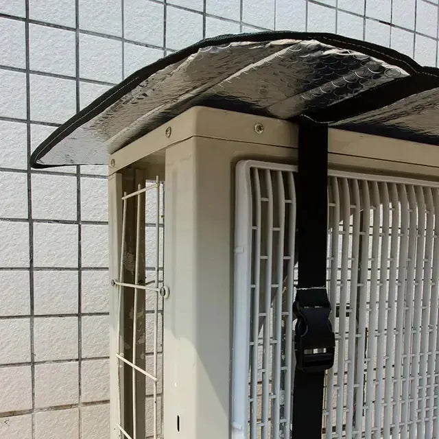 Waterproof Aluminum AC Cover for Outdoor Unit | Dust & Heat Protector (1 & 1.5 Ton)
