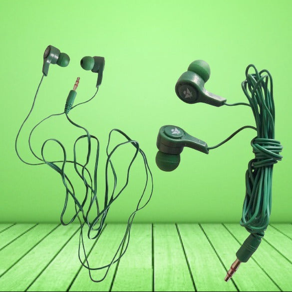 Premium Bass Wired Earphones | Ergonomic In-Ear Stereo Headset for Music & Calls