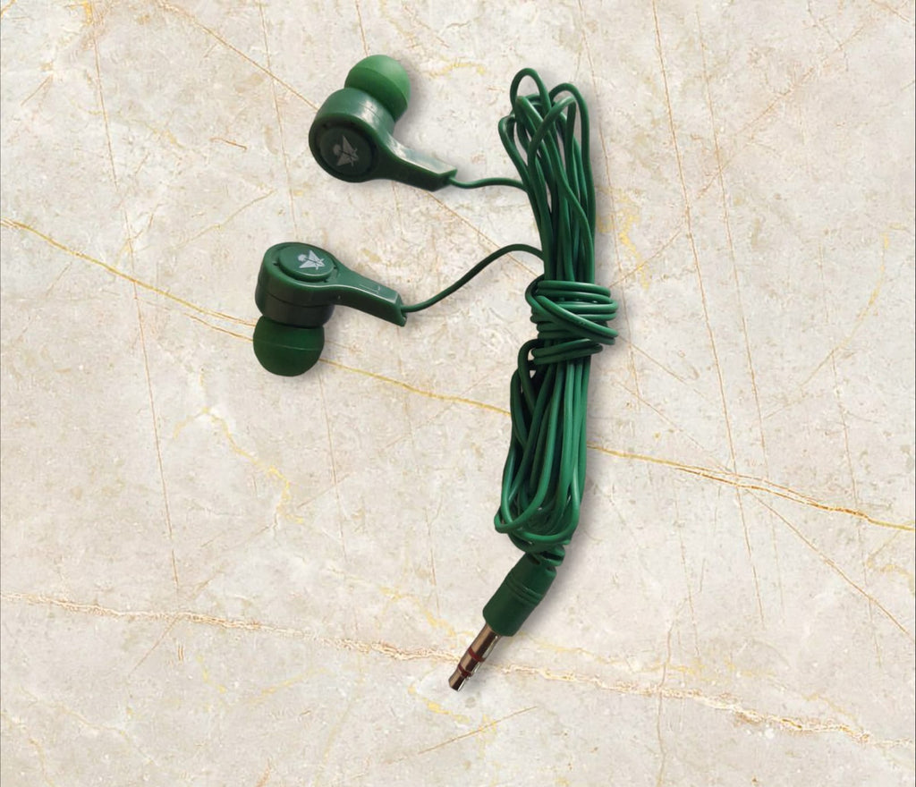 Premium Bass Wired Earphones | Ergonomic In-Ear Stereo Headset for Music & Calls