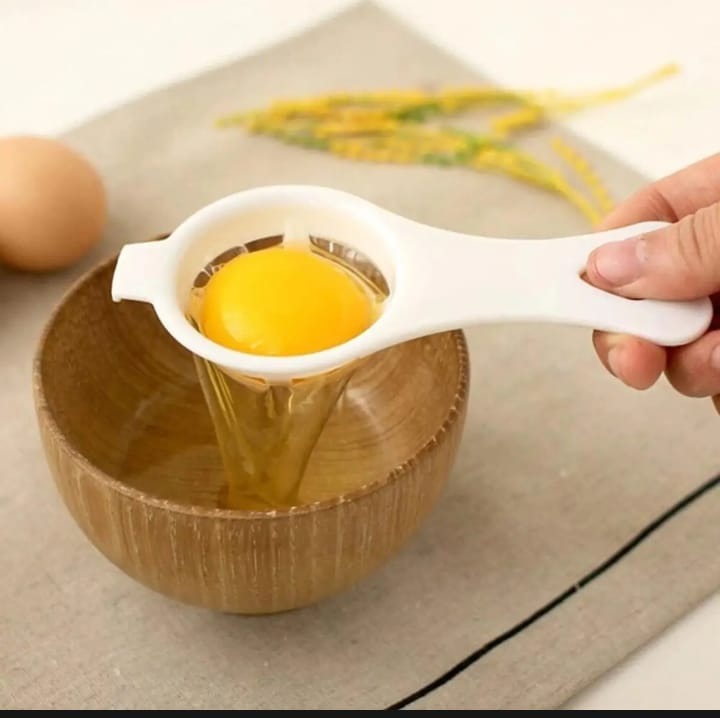 Premium Egg Yolk & White Separator | Food-Grade Kitchen Sieve for Baking & Prep
