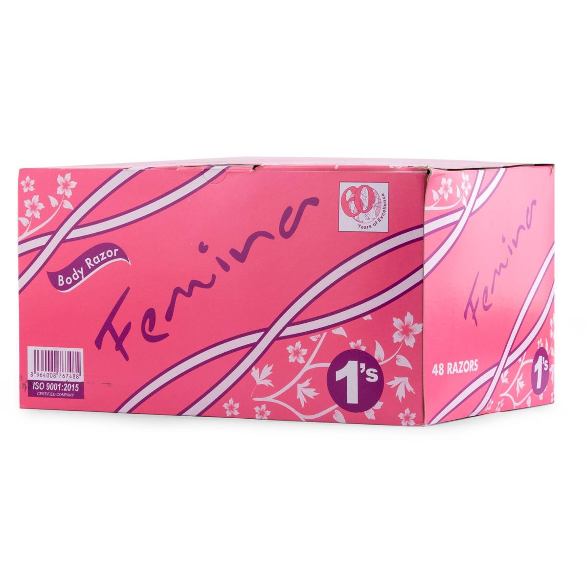 Treet Femina Twin Blade Women's Razor (5-Pack) | Disposable Body Shaver
