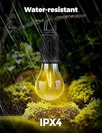 Ultimate Portable LED Hanging Light | Bright 3-Mode Rechargeable Camp Bulb