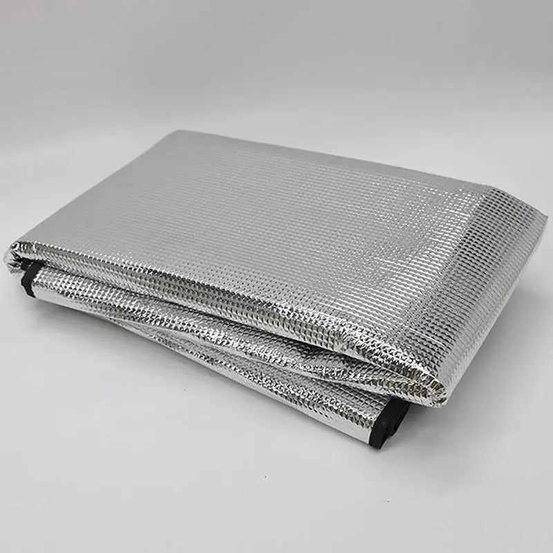 Waterproof Aluminum AC Cover for Outdoor Unit | Dust & Heat Protector (1 & 1.5 Ton)