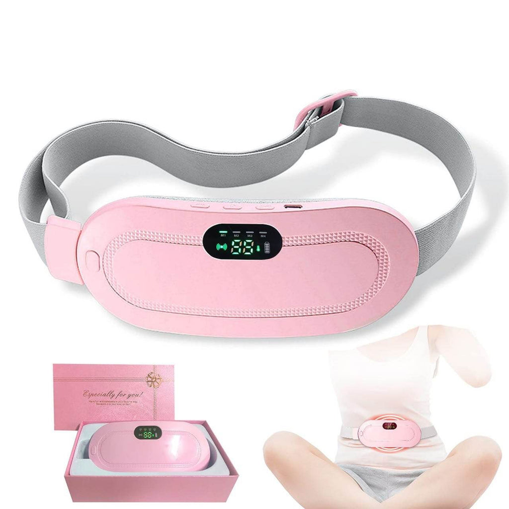 Portable Menstrual Heating Pad & Massage Belt | Electric Cramp Relief Massager