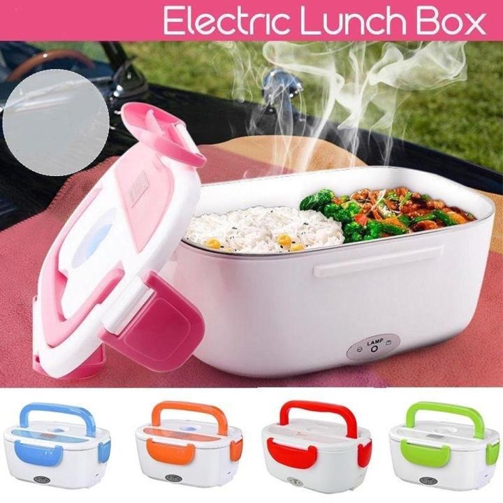 400W Electric Heated Lunch Box & Portable Food Warmer | USB Hot Meal Container for Office, Car & Travel