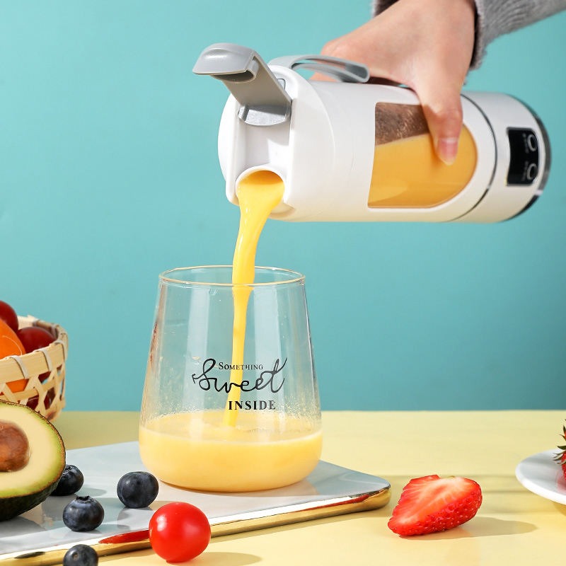 450ml Portable Juicer Blender (12-Blade) | BPA-Free Single Serve Beverage Maker