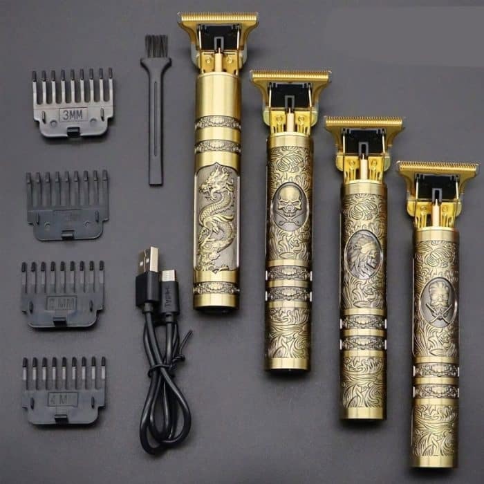 Ultimate Zero-Gapped T9 Hair Clipper | Professional Cordless Men's Grooming Kit