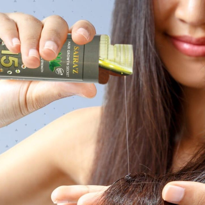 Saira'z Ultimate Hair Growth & Shine Oil | Stop Hair Fall Naturally (Free Delivery)