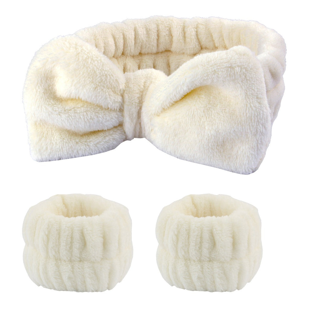 Soft Microfiber Spa Facial Headband | Stretchable Makeup & Skincare Hair Wrap