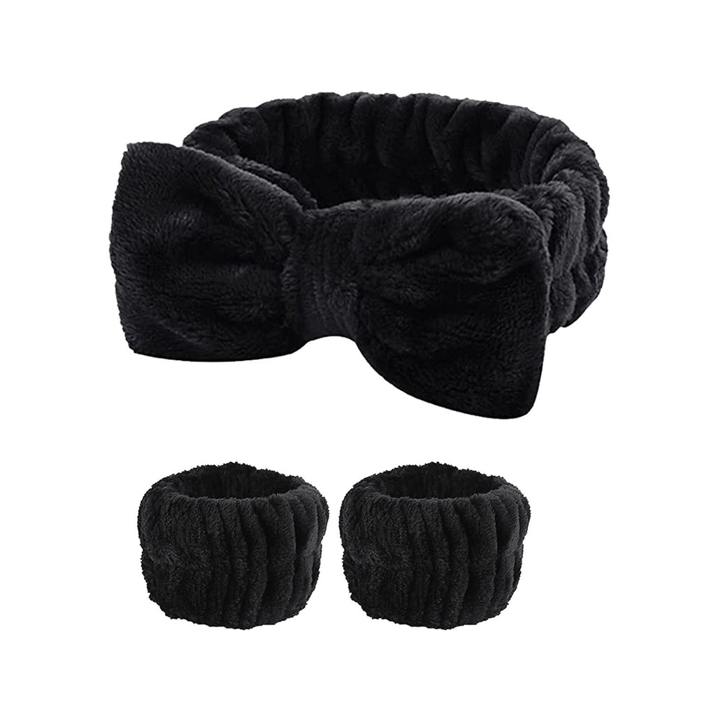 Soft Microfiber Spa Facial Headband | Stretchable Makeup & Skincare Hair Wrap