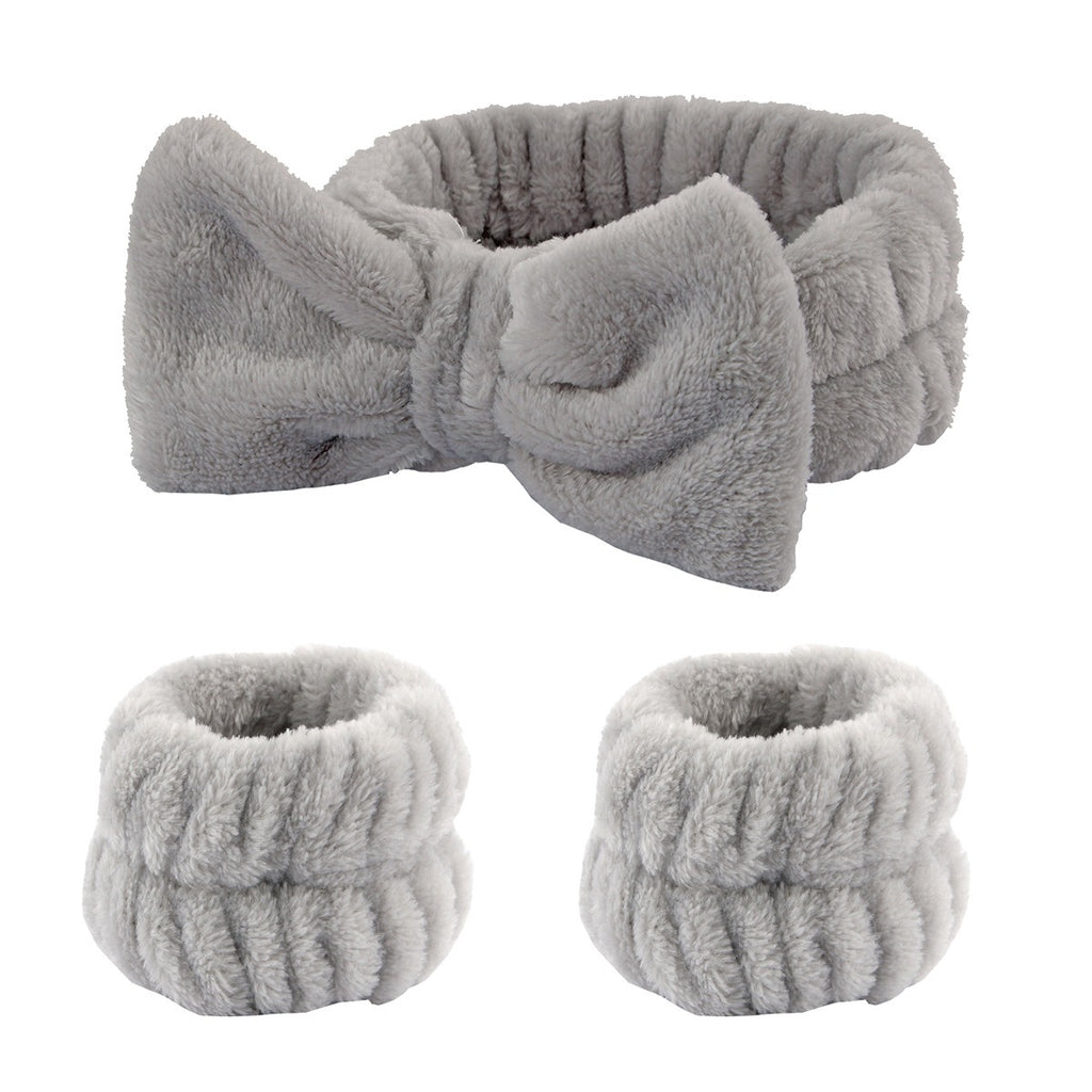 Soft Microfiber Spa Facial Headband | Stretchable Makeup & Skincare Hair Wrap