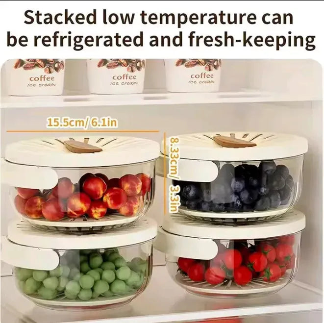 Ultimate Space-Saving Folding Colander | Heavy-Duty Double-Layer Dish Washing Basin